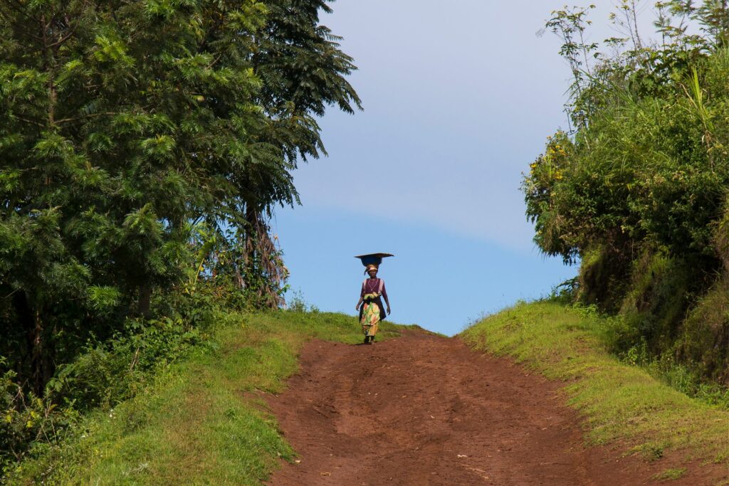 Local woman in Rwanda