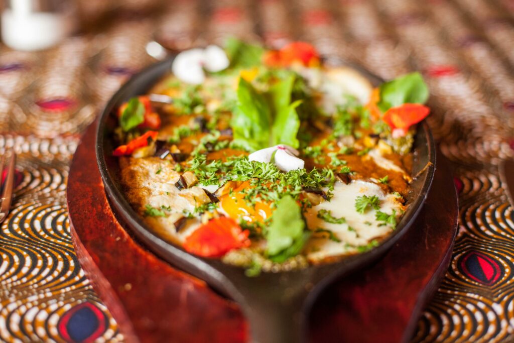 Shashuka A La Carte Fusion Breakfast