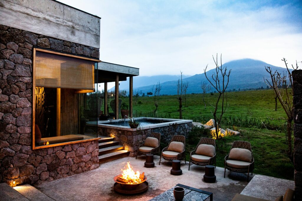 Singita Kwitonda Lodge. Luxury lodges Rwanda