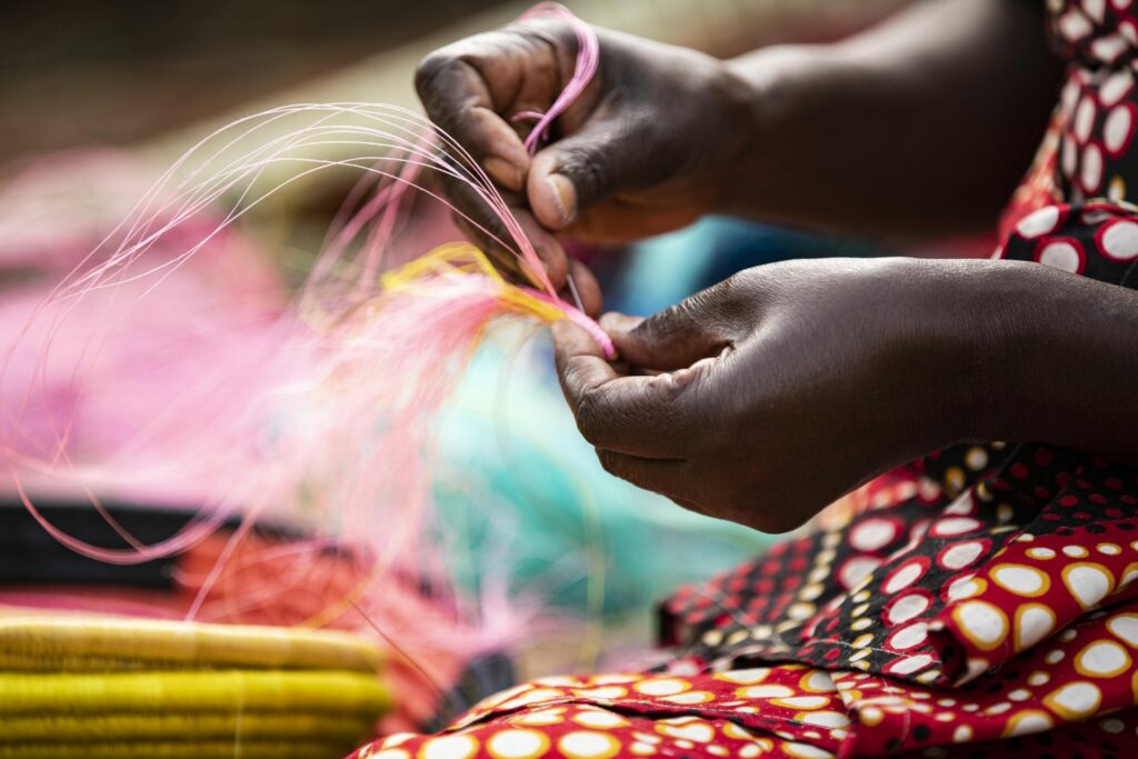Singita Volcanoes National Park Local Market, Rwanda art galleries