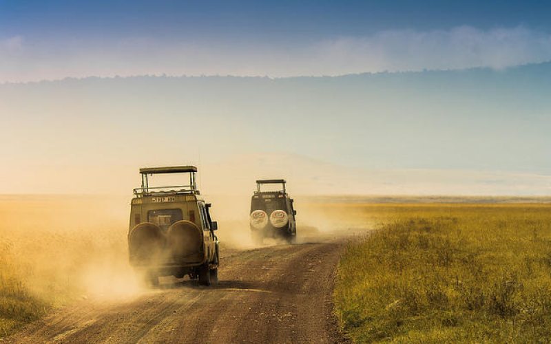 Lemala Ngorongoro Tented Camp safari drive