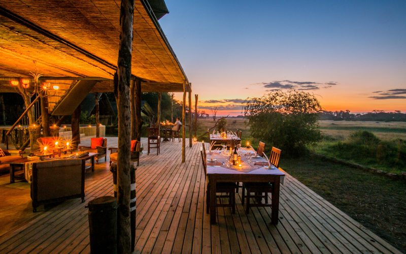 The Hide Aframe Deck