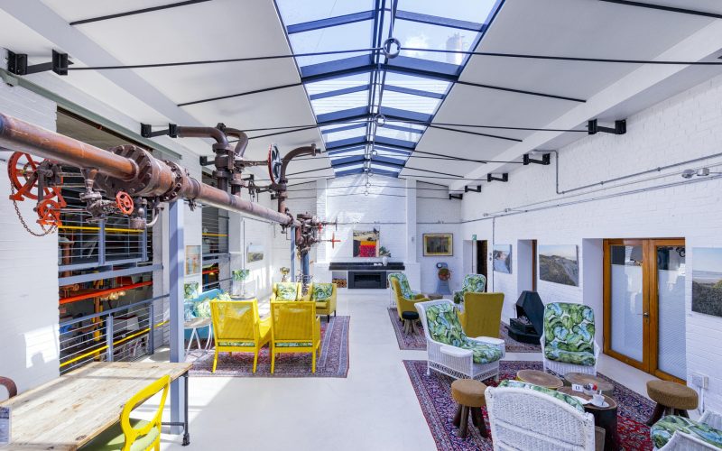 The Turbine Boutique Hotel & Spa Interior Courtyard