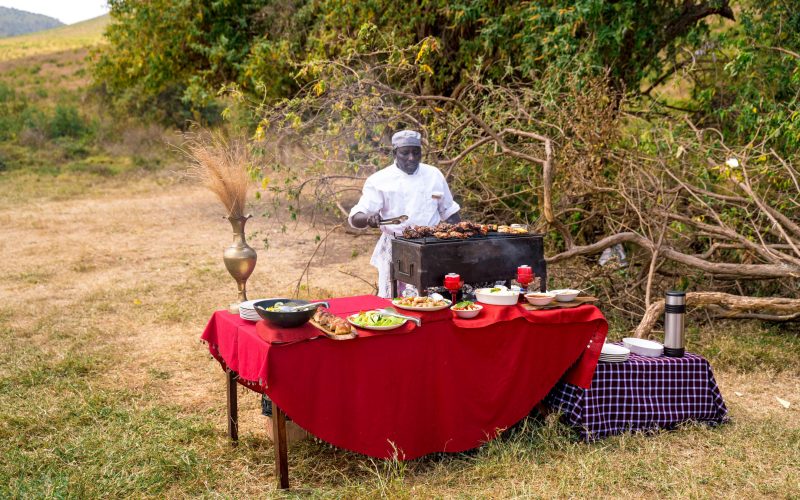 Lemala Ngorongoro Tented Camp picnic