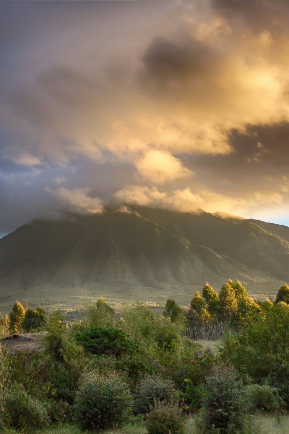 Sabyinyo Mountain, Virunga National Park, Rwanda Sabyinyo Mountain, Virunga National Park, Rwanda